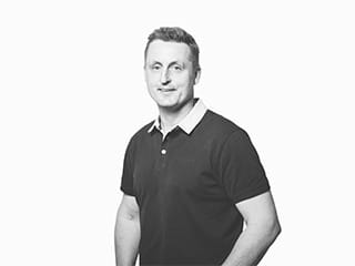 Porträttbild av Mikael Andersson, projektchef på Archus